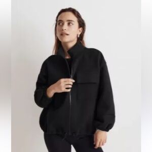Madewell Quilted Jacquard Zip Jacket